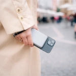 Powerbank indukcyjny Verbatim 'n' Go 15 W 10000 mAh Szary - Grey