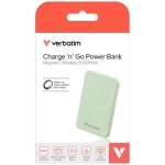 Powerbank indukcyjny Verbatim 'n' Go Essentials 15 W 5000 mAh 32226 Zielony - Green