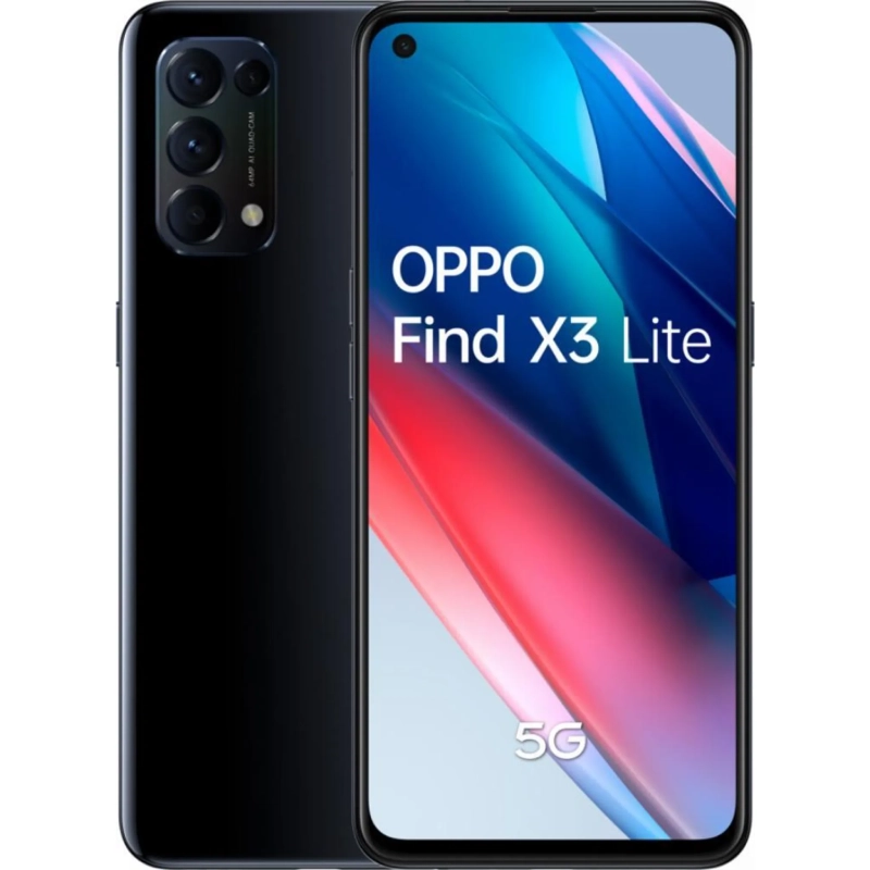 OPPO Find X3 Lite 5G 8/128 GB Czarny - Starry Black