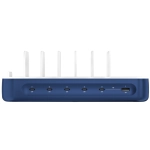 Stacja ładująca 4smarts Team 100 W 1x USB-A 5x USB-C + 6x kabel Granatowa - Navy