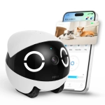 Robot towarzyszący dla zwierząt Enabot Rola Mini PetPal Biały - White