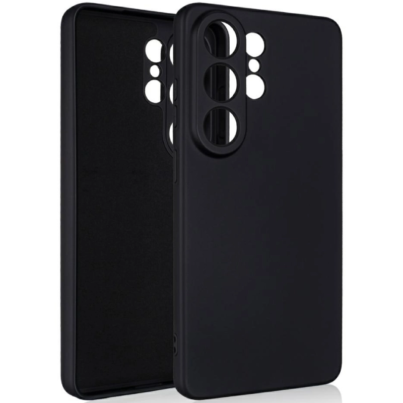 Etui Beline Silicone do Samsung Galaxy S26 Ultra Czarne - Black