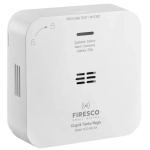 Czujnik tlenku węgla Firesco FCO-850 SA Biały - White