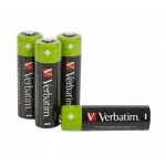 Akumulator Verbatim NiMH AA 2500 mAh Premium HR6 4 szt Czarny - Black