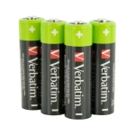 Akumulator Verbatim NiMH AA 2500 mAh Premium HR6 4 szt Czarny - Black