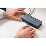 Stacja dokująca Verbatim USB-C Pro 15w1 Szara - Grey
