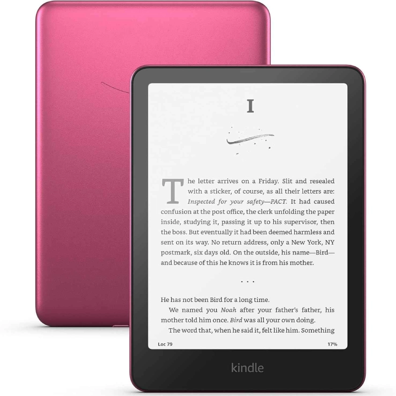 Amazon Kindle Paperwhite 32 GB 12 gen. (2024) Signature Metaliczny różowy - Metallic raspberry