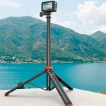Statyw UURIG TP-03 do telefonu/aparatu/kamery + adapter GoPro/Czarny - Black