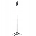 Statyw selfie stick TELESIN + pilot 160 cm Czarny - Black