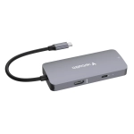 Hub wieloportowy Verbatim USB-C Pro 5w1 Szary - Grey