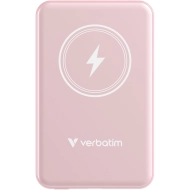 Powerbank indukcyjny Verbatim 'n' Go 15 W 5000 mAh 32243 Różowy - Pink
