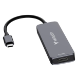 Hub wieloportowy Verbatim USB-C Essentials 4w1 Szary - Grey