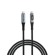 Kabel USB-C Verbatim Sync & Charge 60 W Czarny - Black