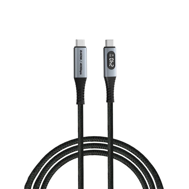 Kabel USB-C Verbatim Sync & Charge 60 W Czarny - Black