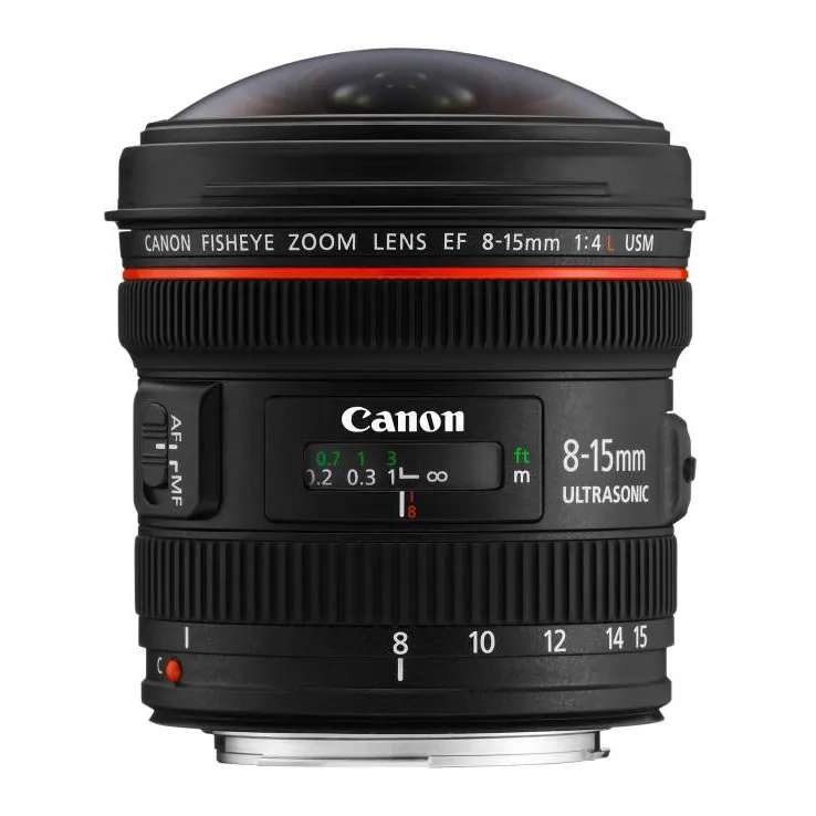 Canon EF 8-15 mm f/4L Fisheye USM