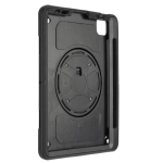 Etui do iPad Air/Pro 11" z uchwytem 4smarts Rugged Case Grip Czarne - Black