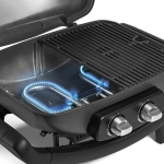Grill gazowy kompaktowy Burnhard Wayne Czarny - Black