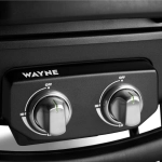 Grill gazowy kompaktowy Burnhard Wayne Czarny - Black