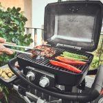 Grill gazowy kompaktowy Burnhard Wayne Czarny - Black