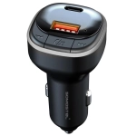 Ładowarka samochodowa Somostel USB-C USB-A Czarna - Black