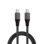 Kabel USB-C LED Somostel 60 W 120 cm Szary - Grey
