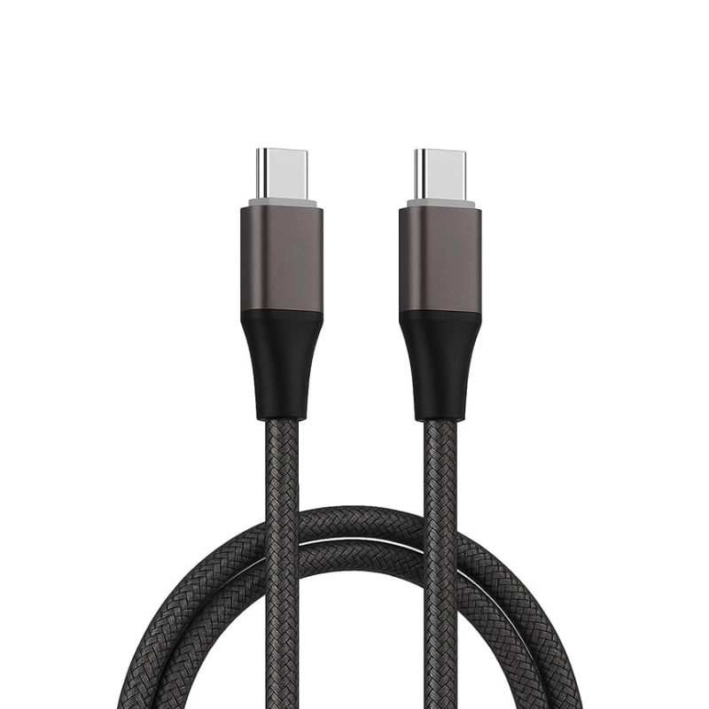 Kabel USB-C LED Somostel 60 W 120 cm Szary - Grey
