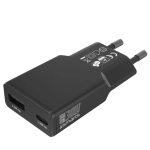 Ładowarka sieciowa 4smarts PDPlug Duos 30 W 1x USB-C 1x USB-A Czarna - Black