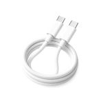Kabel USB-C Teltech 100 W 100 cm Biały - White