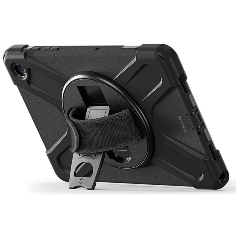 Etui do Samsung Galaxy Tab A9+ z uchwytem 4smarts Rugged Case Grip Czarne - Black