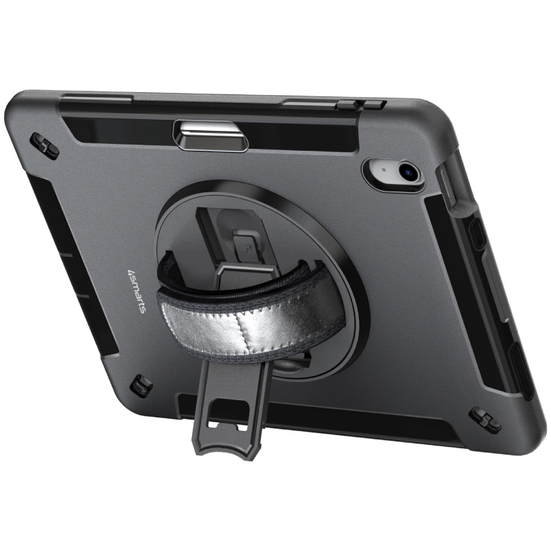 Etui do iPad 11" / 10.9" z uchwytem 4smarts Rugged Case Grip Czarne - Black