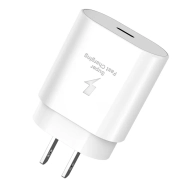 Ładowarka sieciowa Somostel 25 W 1x USB-C + kabel UBS-C Biała - White