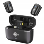 Mikrofon krawatowy Luucco MiniPods K2 Lightning 2 szt. Czarny - Black