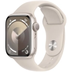 Apple Watch Series 9 (2023) GPS + Cellular 41mm koperta aluminiowa Starlight + pasek Starlight Sport Band S/M