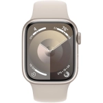 Apple Watch Series 9 (2023) GPS + Cellular 41mm koperta aluminiowa Starlight + pasek Starlight Sport Band S/M