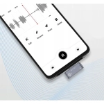 Mikrofon krawatowy Luucco MiniPods K1 USB-C Czarny - Black