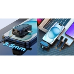 Mikrofon krawatowy Ulanzi V6 3w1 2 szt. Czarny - Black