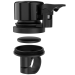 Dzwonek z lokalizatorem MajesticLine do roweru Czarny - Black
