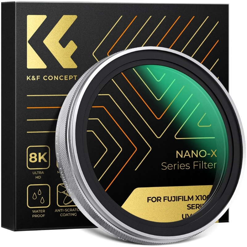 Filtr K&F Concept UV NANO-X MRC do FujiFilm X100