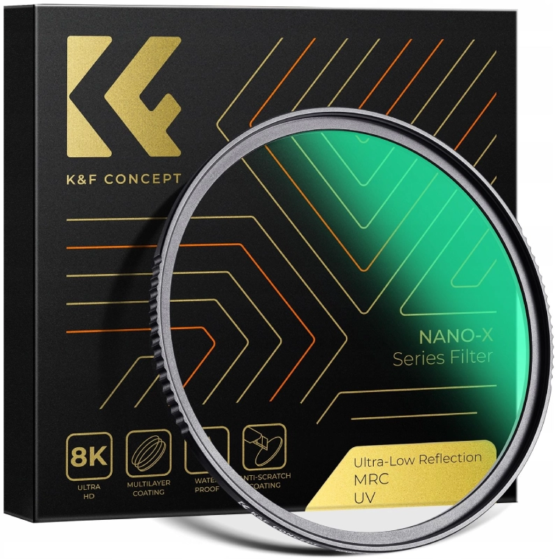Filtr K&F Concept NANO-X MRC UV Ultra Low Reflection 49 mm