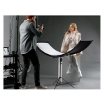 Blenda fotograficzna K&F Concept 180 x 60 cm + Statyw 1.9 m