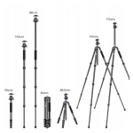 Statyw fotograficzny K&F Concept 4w1 KF09.117 Czarny - Black