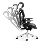 Fotel ergonomiczny Diablo Chairs V-Commander Czarny - Black