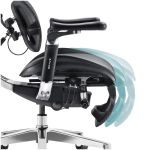 Fotel ergonomiczny Diablo Chairs V-Kinetic Czarny - Black