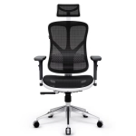Fotel ergonomiczny Diablo Chairs V-Basic Biało-czarny - White and black