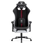 Fotel gamingowy Diablo Chairs X-Player 2.0 King Size Biało-czarny - White and black