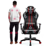 Fotel gamingowy Diablo Chairs X-One 2.0 King Size Czarno-czerwony - Black and red