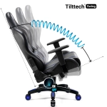 Fotel gamingowy Diablo Chairs X-One 2.0 Normal Size Czarno-niebieski - Black and blue