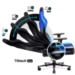 Fotel gamingowy Diablo Chairs X-Player 2.0 King Size Czarno-niebieski - Black and blue