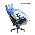 Fotel gamingowy Diablo Chairs X-Player 2.0 King Size Czarno-niebieski - Black and blue
