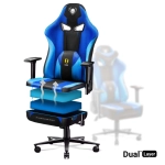 Fotel gamingowy Diablo Chairs X-Player 2.0 King Size Czarno-niebieski - Black and blue